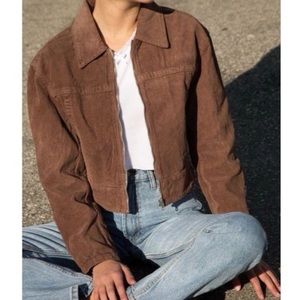 *NWT* Brand Melville / John Galt Karina Corduroy Jacket - Brown